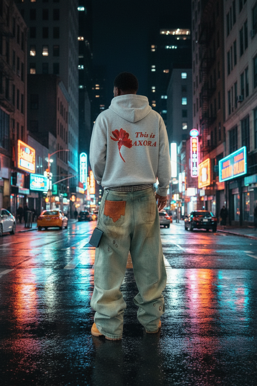 SUDADERA AXORA BAGGY (Drop 001)