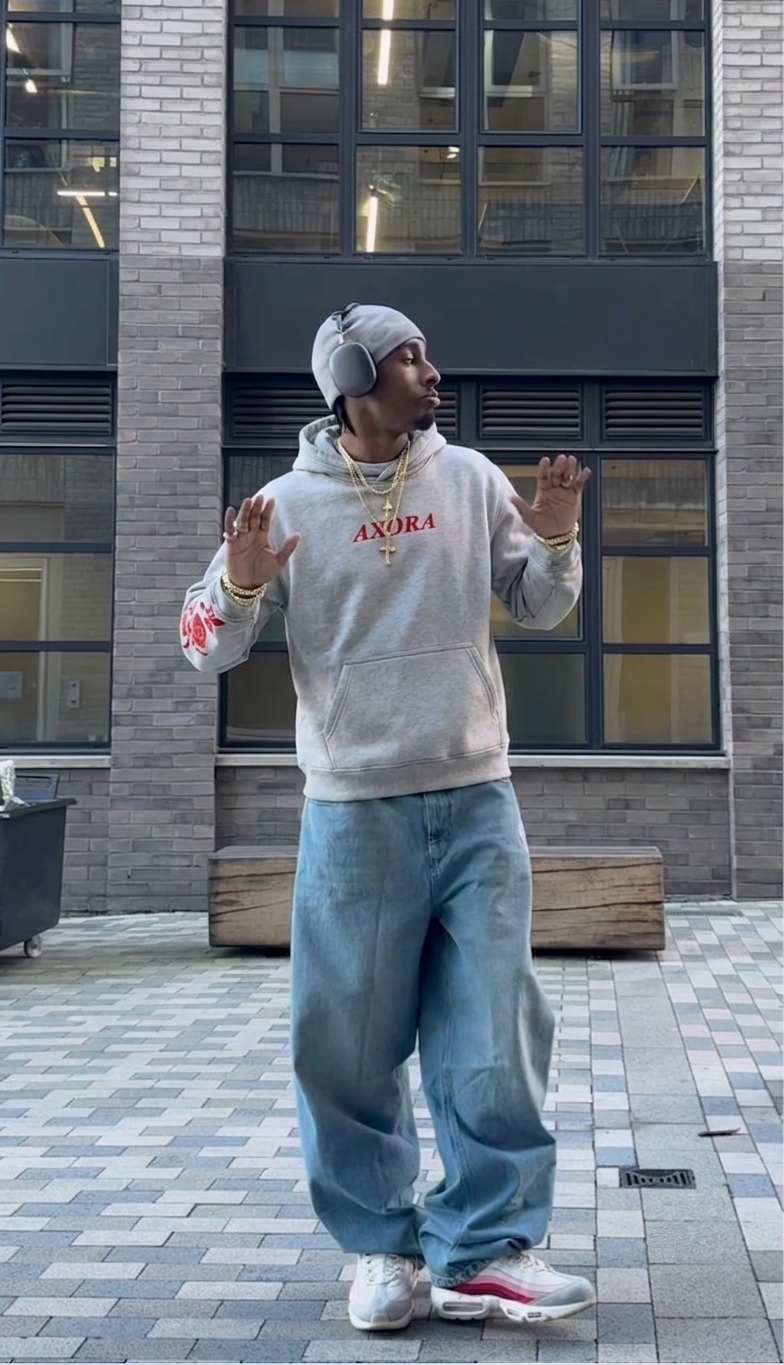 SUDADERA AXORA BAGGY (Drop 001)