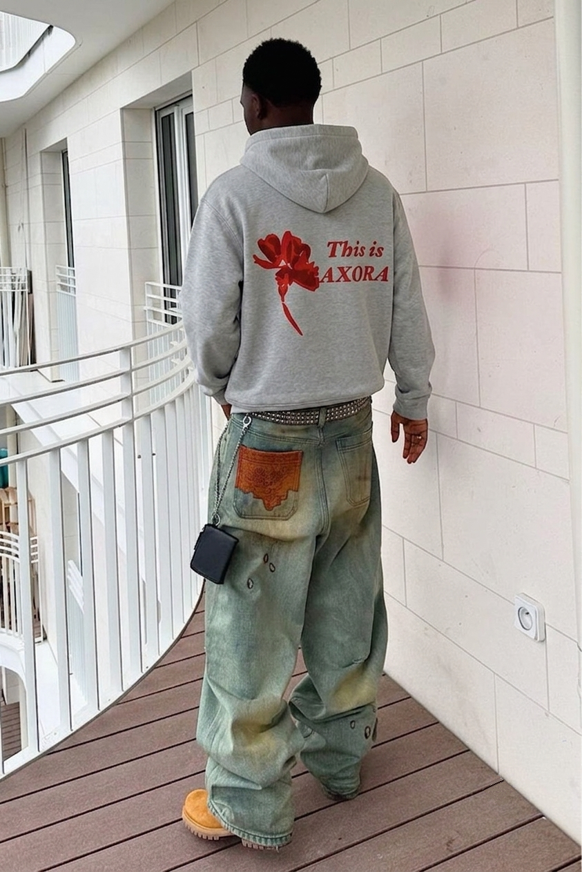 SUDADERA AXORA BAGGY (Drop 001)